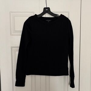 Banana Republic Black scuba Sweatshirt